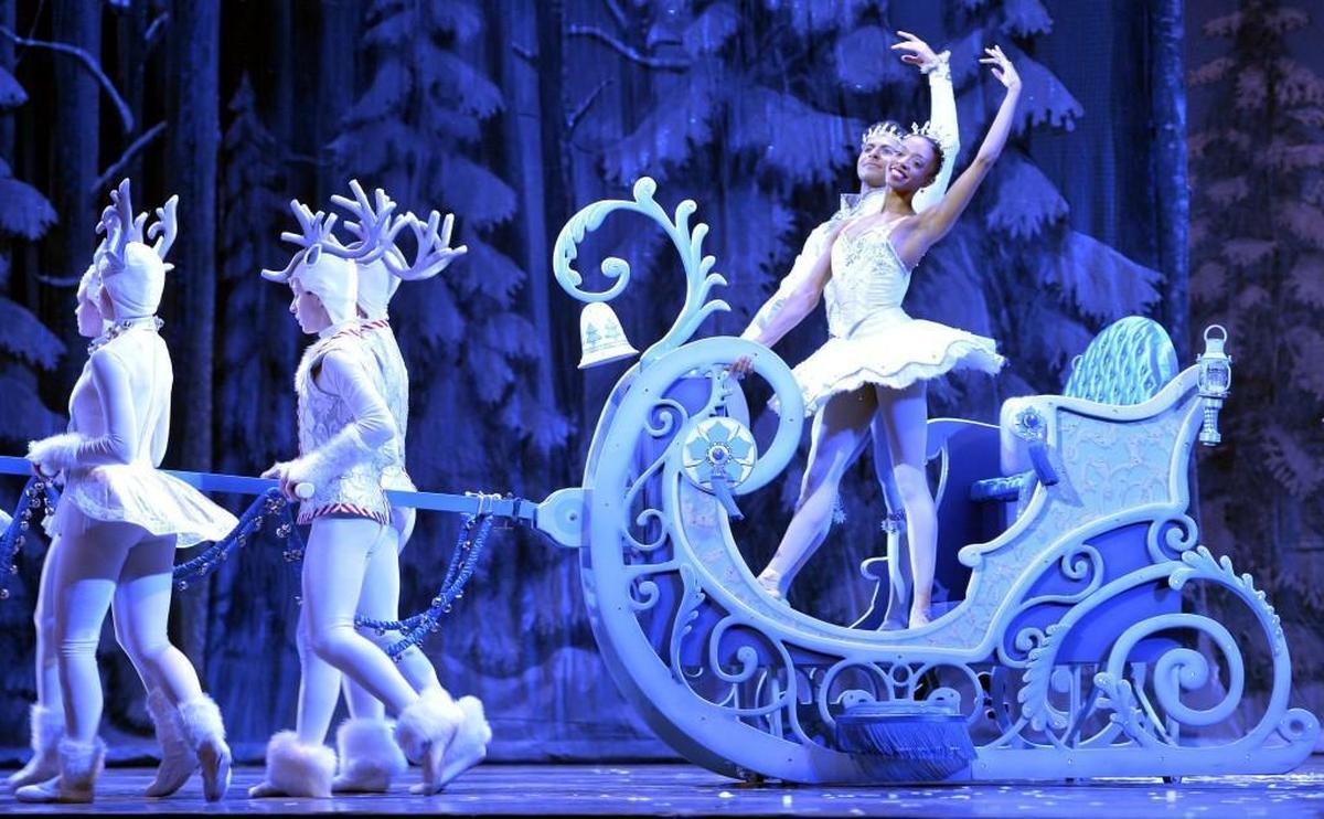 Whitney Huell as the Snow Queen is the stuff fairytale dreams and ballerina jewelry boxes are made of.