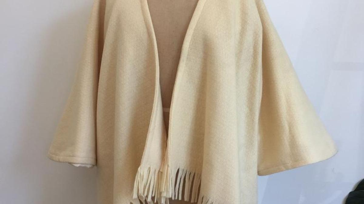 If you need an amazing fall jacket, check out this 1960s vintage fringed wrap, $120.