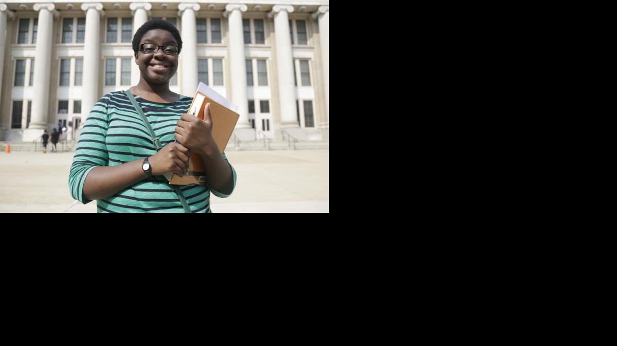 
Erin Nwachukwu,16, says it's been difficult for her generation to keep the faith through multiple political scandals, a recession and various shootings
