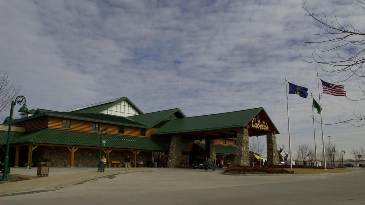 Cabela’s opened its first area store near Kansas Speedway in 2002.