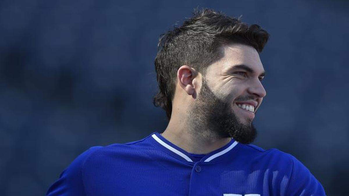 
Royals first baseman Eric Hosmer has no idea why his hairstyle is such a fad.
