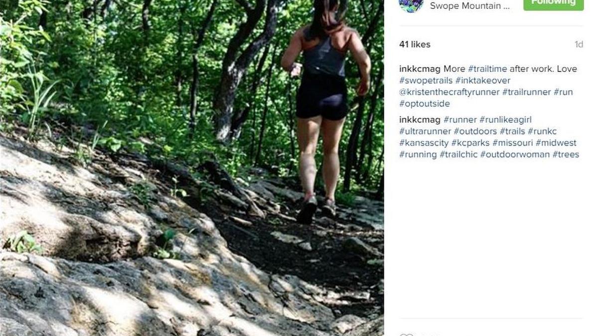 Kristen didn’t let her #InkTakeover get in the way of her fitness regimen.