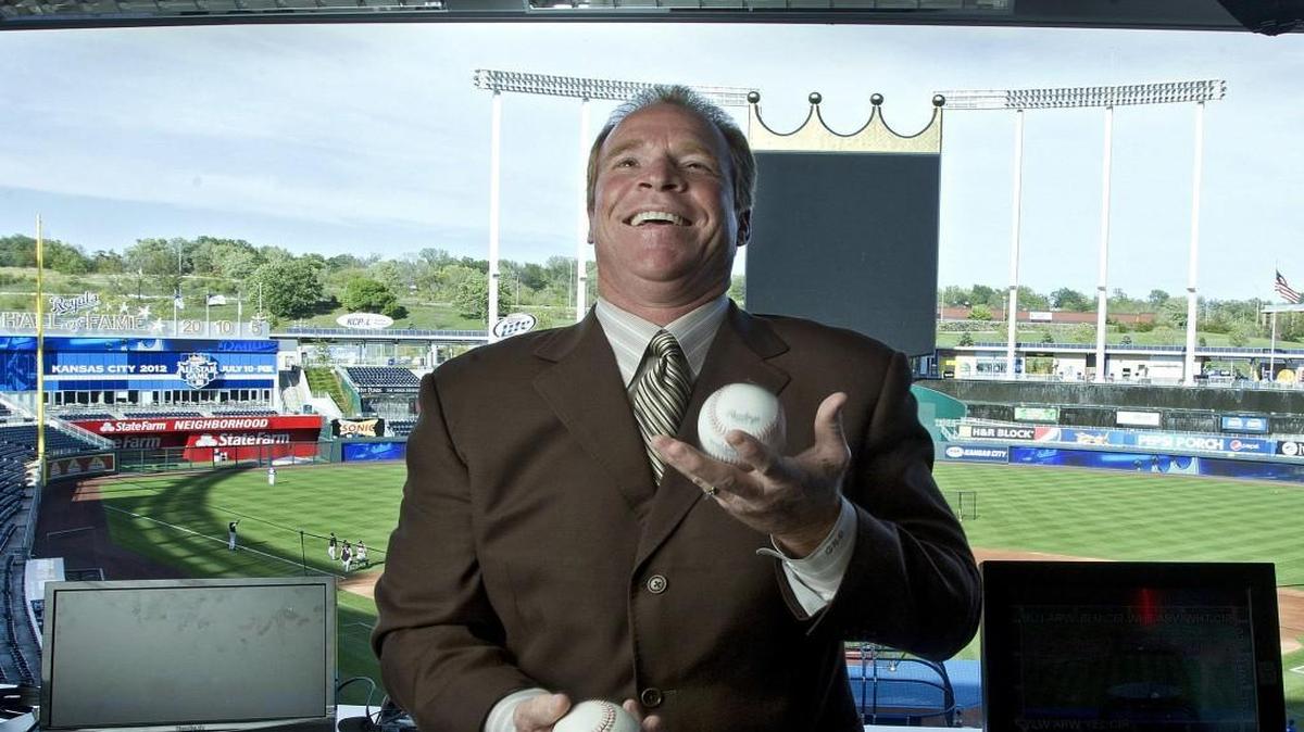 You can’t help but love Royals television announcer Rex Hudler.