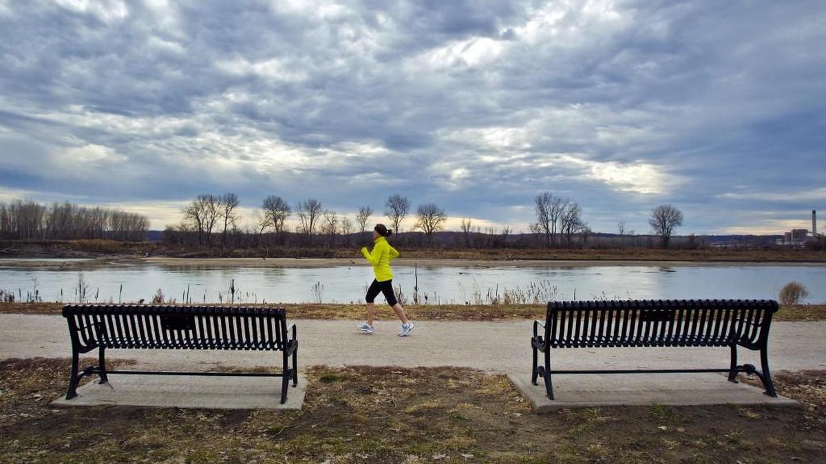 A water rescue was performed at English Landing Park in Parkville, Missouri on Oct. 24, 2024.