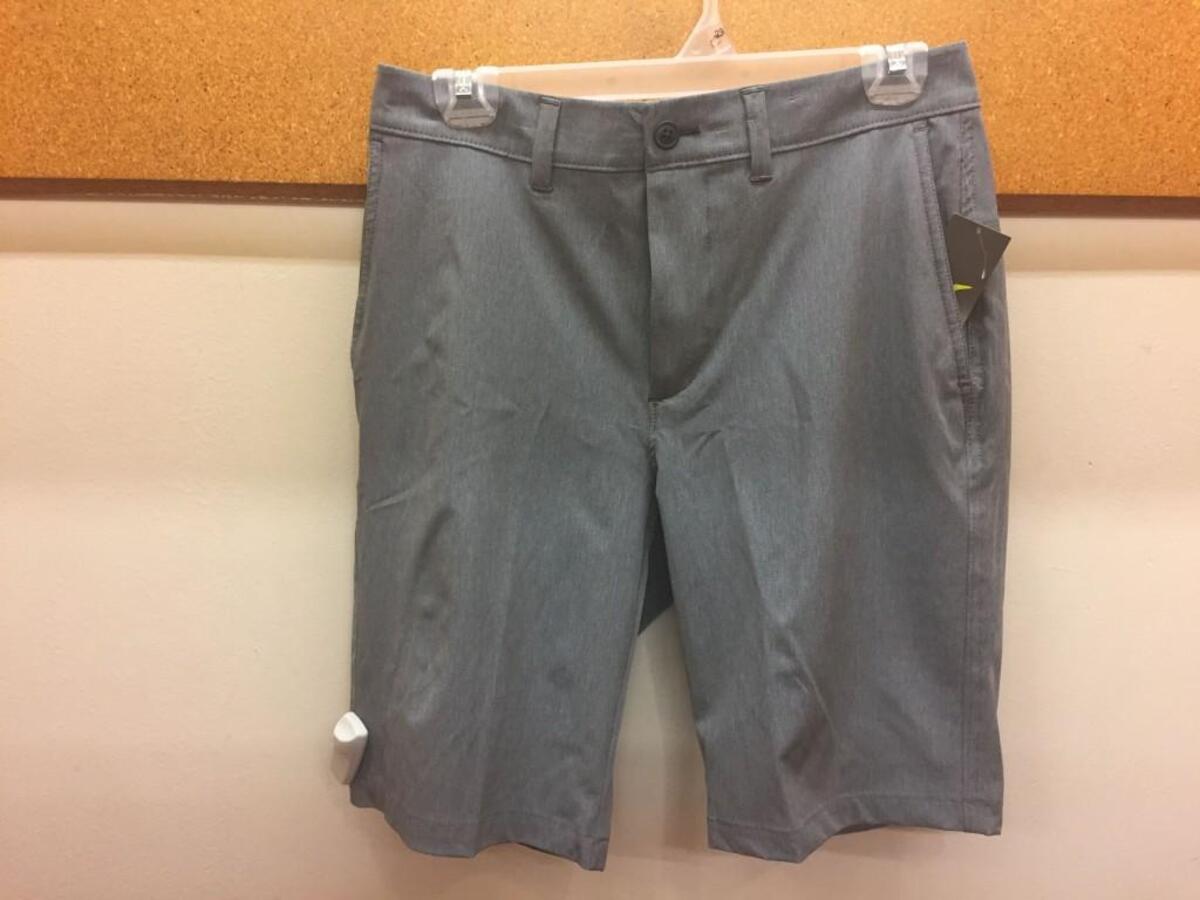 Another non-athletic shorts option are these flat-front activewear shorts ($34.94). They look just like a sharp pair of shorts, but they’re made of a sweat-wicking material, meaning they’ll keep you cool while you’re flipping burgers. And, yes, these may be a little shorter than what you’re used to, but showing off your knees looks a hell of a lot more handsome than a shapeless pair of shin-skimmers.