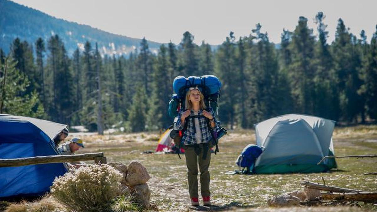 
“Wild,” starring Reese Witherspoon, is based on the book by Cheryl Strayed about her hiking 1,100 miles of the Pacific Crest Trail. The film is inspiring a spike in the number of people interested in hiking the trail. 
