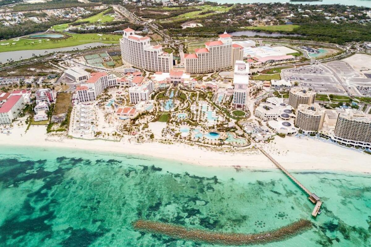 The Baha Mar, pictured here, is a five-star hotel in Nassau, Bahamas,