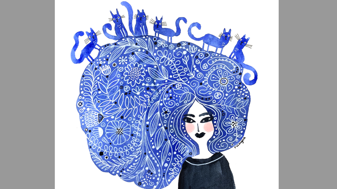 9 Questions with a Maker, meet Terry Runyan, visual artist and creativity encourager
