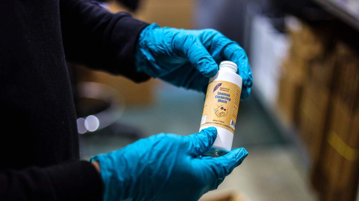 CBD American Shaman adapted their production facility to make hand sanitizer to give to first responders, to help in the fight against COVID-19. The EPA says the company failed to properly register the products.