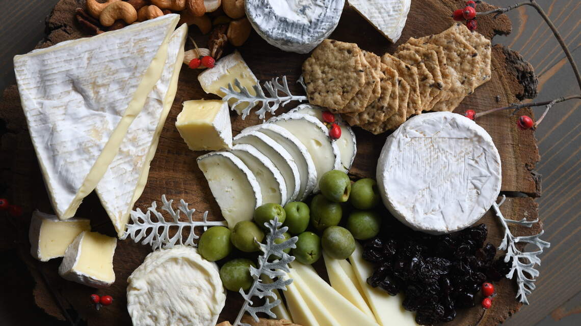 Green Dirt Farm in Weston makes 30,000 pounds of cheese, all from sheep’s milk and would be a fine addition to your holiday table