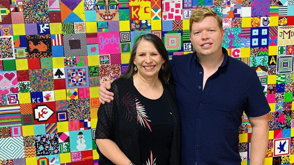 KC artist GK Callahan connects communities with colorful quilts and growing gardens