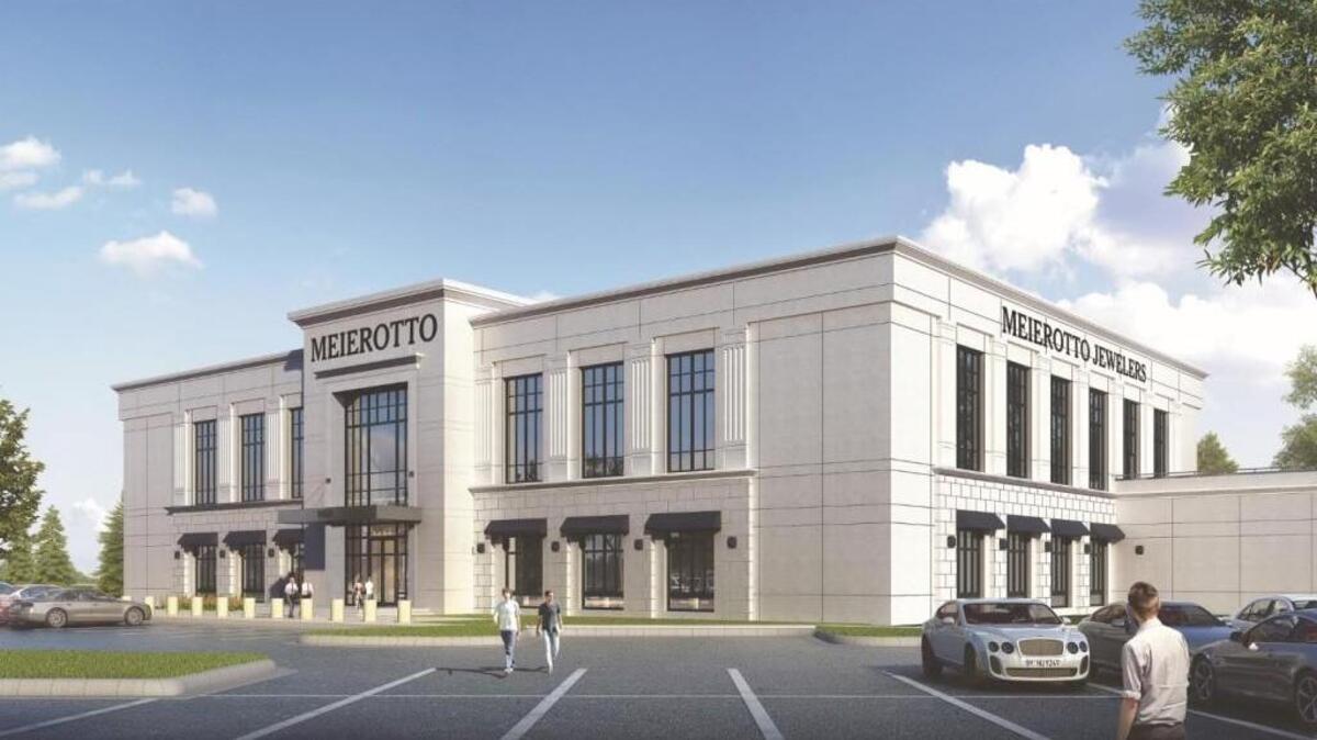 A rendering of the new Meierotto Jewelers store, scheduled to open in late 2017.