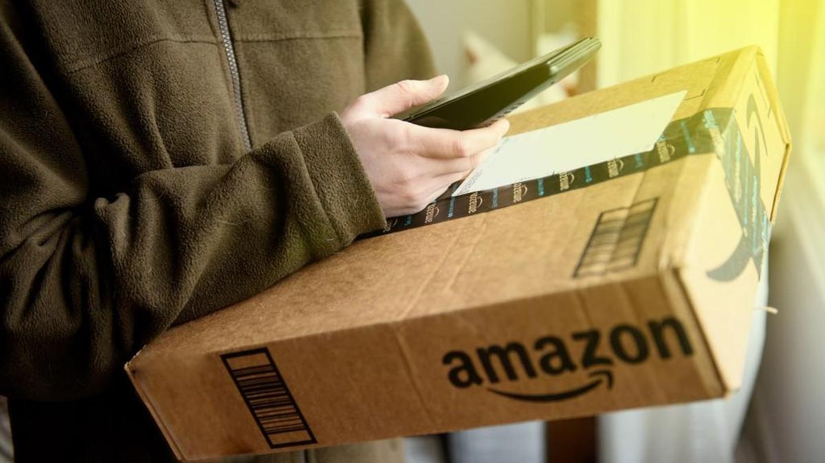 Amazon has developed a new delivery system, Amazon Key, available for Prime members, that unlocks the front door for package delivery.
