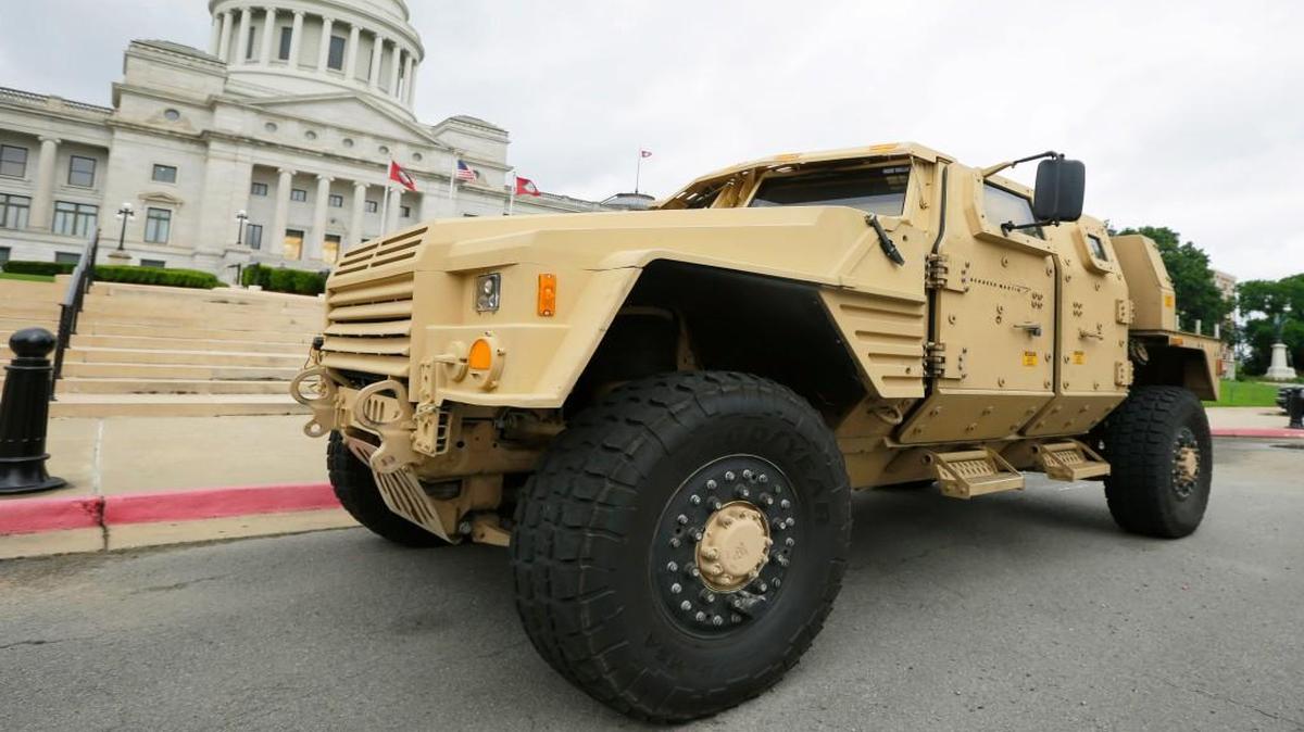 
Although this prototype shows a Lockheed Martin Joint Light Tactical Vehicle, the Defense Department has awarded the initial contract to produce the vehicle to Wisconsin-based Oshkosh Corp. Lockheed Martin and AM General (the Humvee’s maker) were competitors with Oshkosh for the contract.
