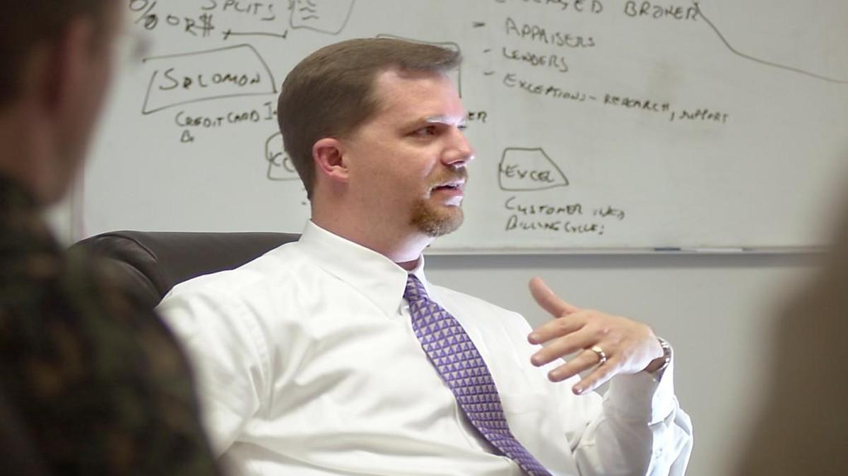 Doug Curry, founder and CEO of Xceligent, denied accusations by rival real estate listing firm CoStar of stealing copyrighted material.