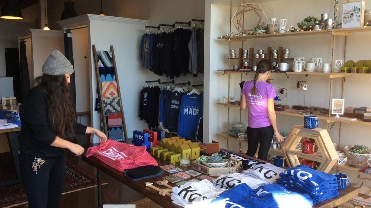 Made in KC sells a variety of locally made or designed products.