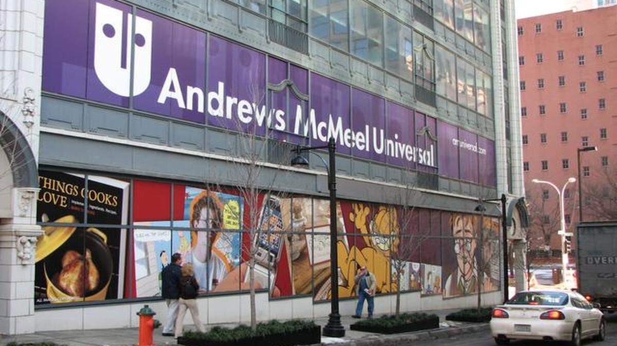 
Andrews McMeel Universal, headquartered at 1130 Walnut St., has 170 employees. Founded in 1970, the company is a leading publisher of comics and humor products, cookbooks, puzzles and games, gift and children’s books, and calendars. 

