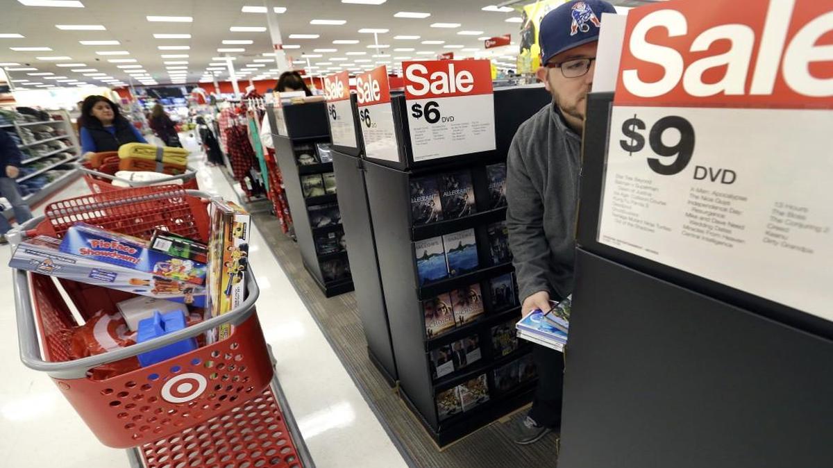 Retail sales numbers for December are scheduled to be reported Friday.