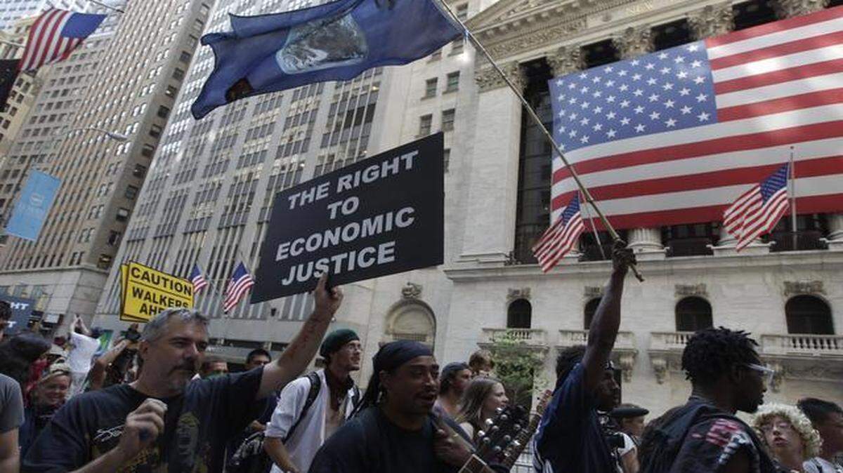 
Occupy Wall Street protesters brought attention to the wealth and income gaps in the U.S.
