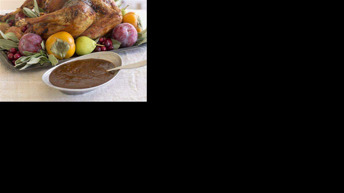 
This Oct. 27, 2014, file photo shows barbecue spiced turkey in Concord, N.H. 

