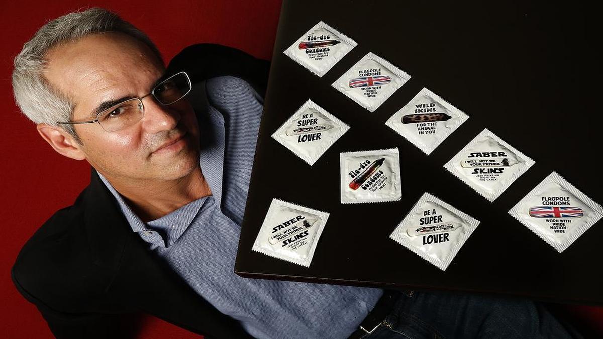 Adam Glickman is CEO of Graphic Armor, a company that makes condoms with custom images. Graphic Armor is one of several startups that plan to raise money through equity crowdfunding.