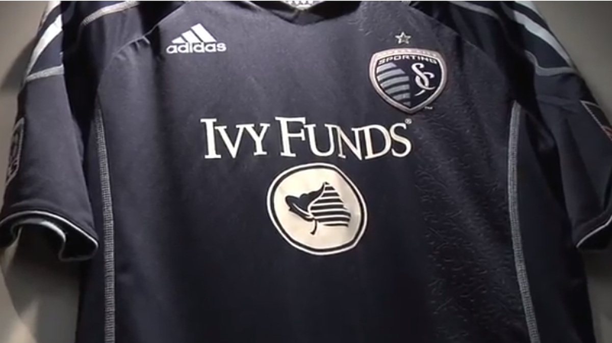 The Ivy Funds logo has appeared on Sporting Kansas City jerseys since the start of the team’s 2013 MLS Championship season.