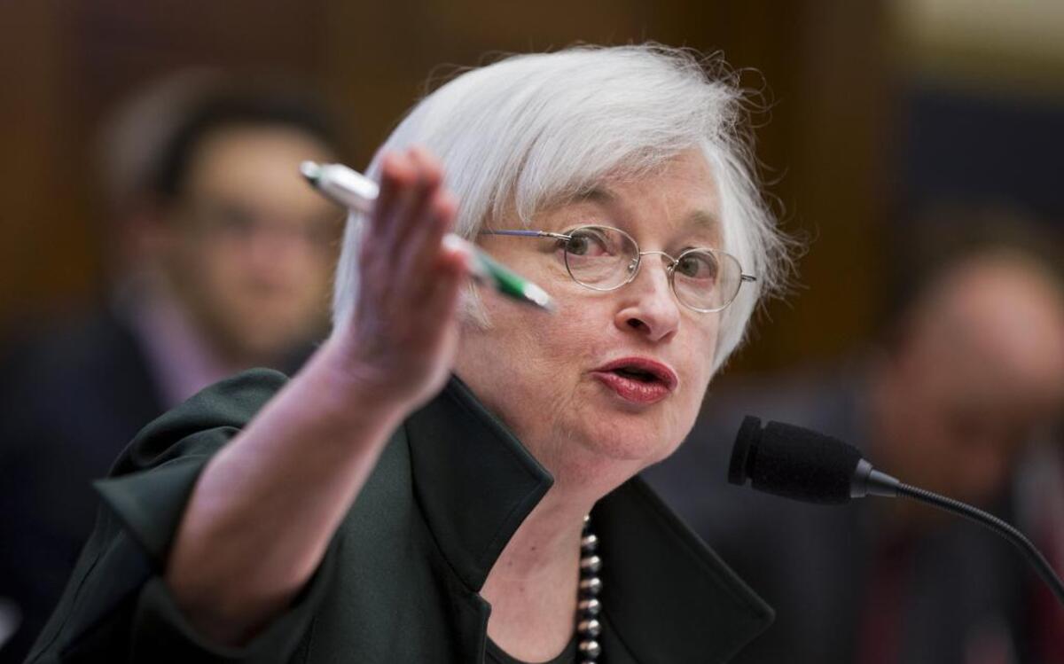 
“If the economy evolves as we expect, economic conditions likely would make it appropriate at some point this year to raise the federal funds target,” Fed chair Janet Yellen told the House Financial Services Committee on Wednesday in the first of two days before Congress. 
