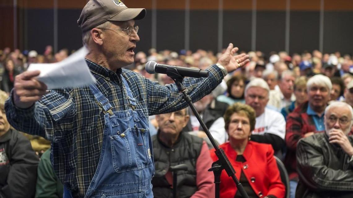 Chris Scott, a retired member of Teamsters Local 41 in Kansas City, made his point in frustration at a U.S. Treasury event to air complaints about proposed cuts to pensions from the Central States Pension Fund. The fund’s director has fired back, saying the rescue plan is the only option short of a bailout from Congress.