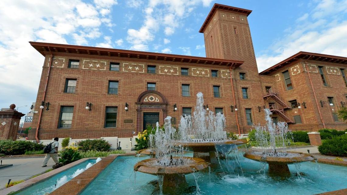 The former Kansas City Star building at 1729 Grand Blvd., photographed in 2017. The Star occupied the building for more than 100 years. 