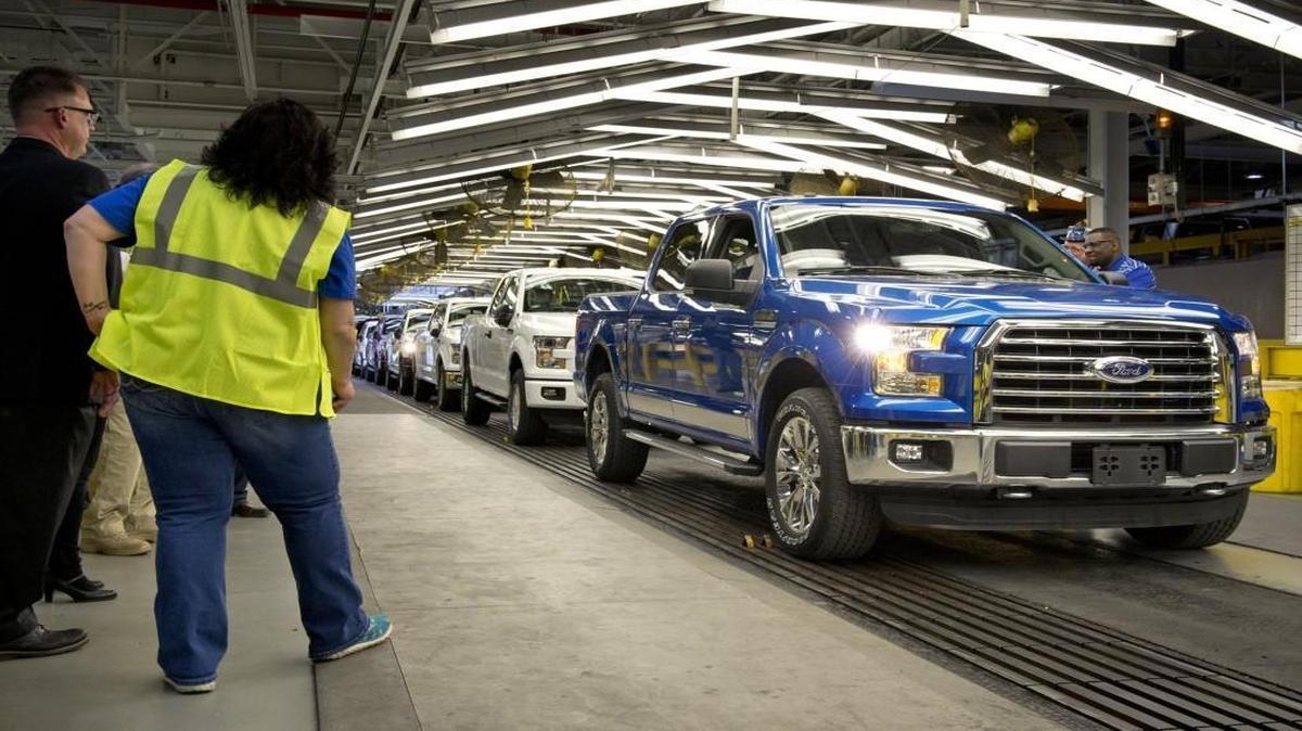 Ford will halt its F-150 production line for a week in May to deal with some “mechanical issues.” The line normally would shut down in October for a maintenance week.