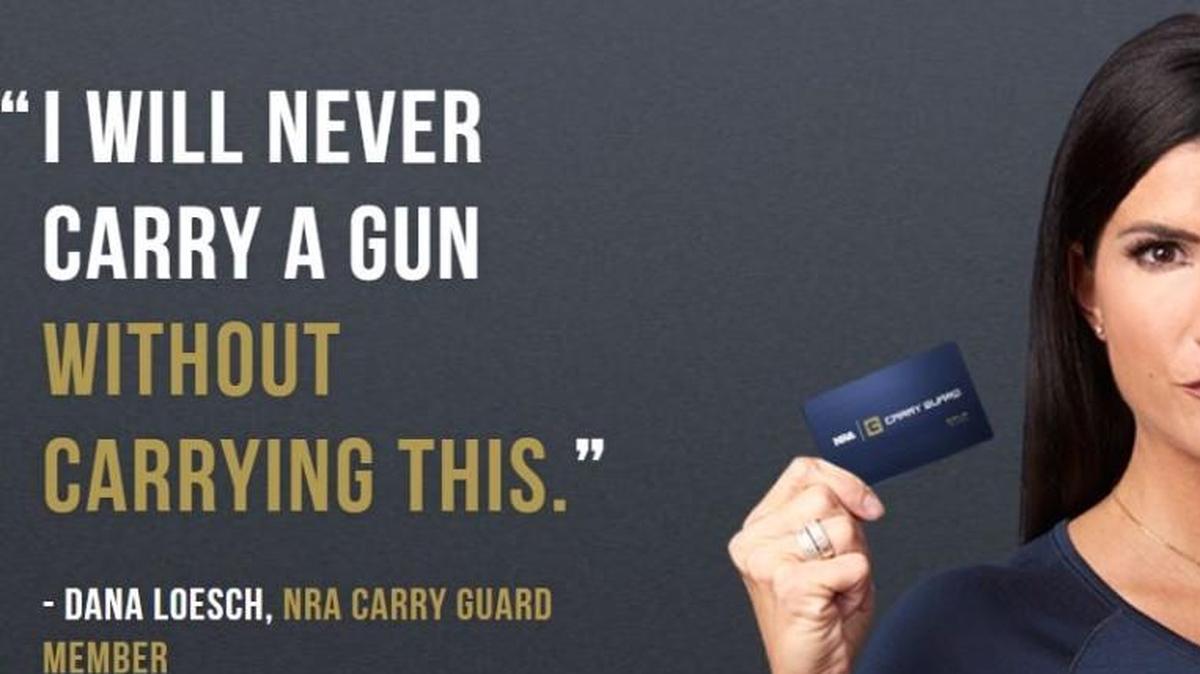 A screenshot of the NRA Carry Guard website, which is a liability insurance program for gun owners that’s administrated by Overland Park-based Lockton Affinity.