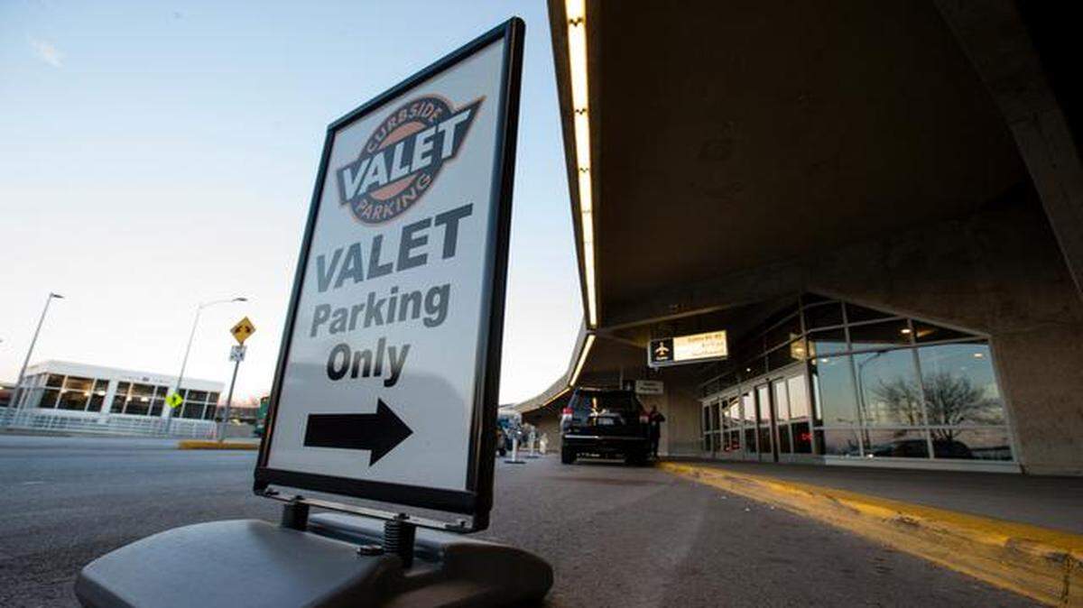 Valet service started in September and uses the covered, secure garage at the recently closed Terminal A.