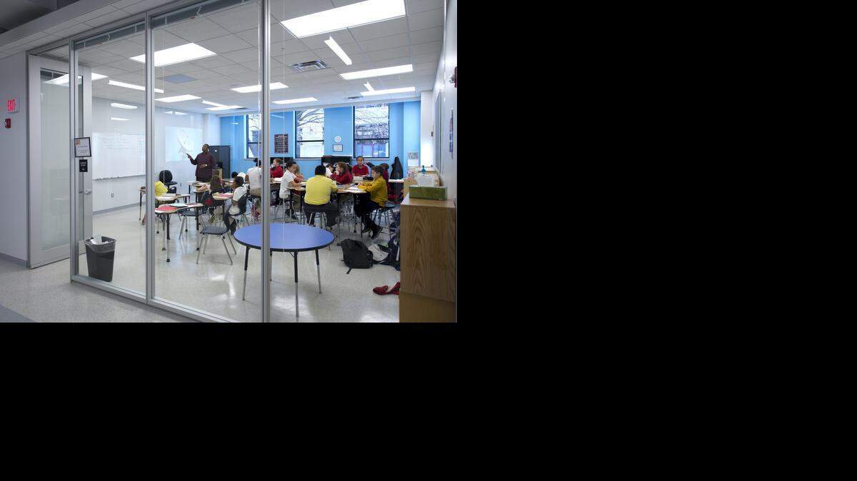  Crossroads Academy renovated one building and expanded its downtown campus into another just to the north of the original at 1015 Central St.
