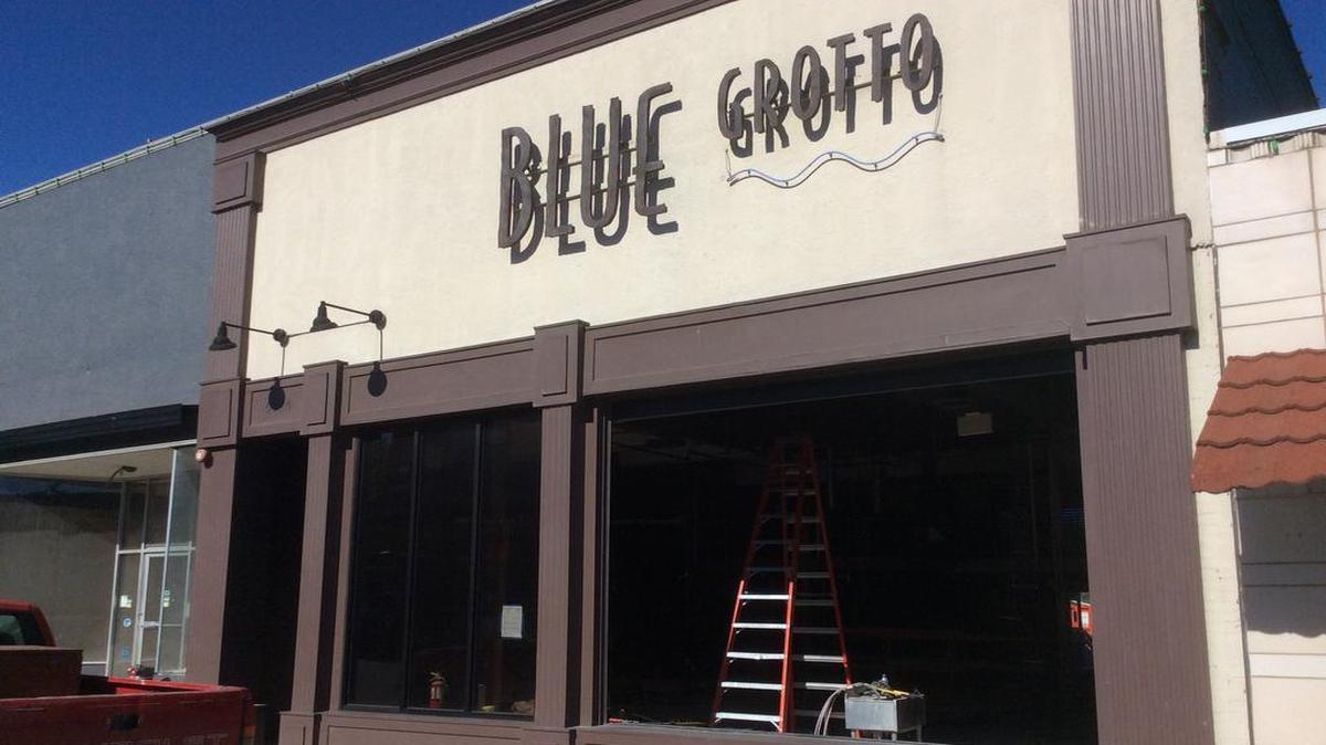 Red Door Woodfired Grill is gutting the former Blue Grotto space in Brookside.