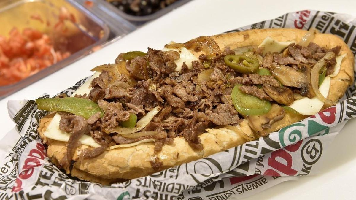 Steak Philly from Omaha-based PepperJax Grill
