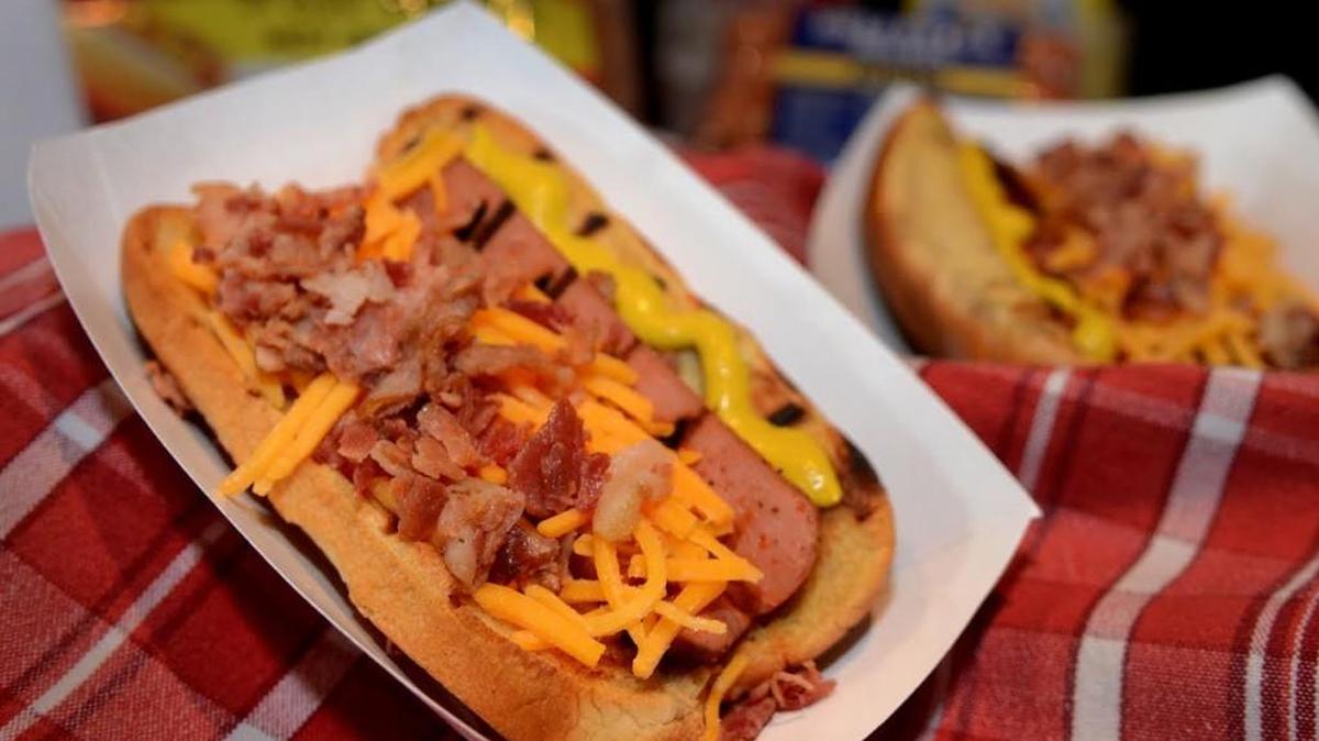 The Royal Frank, with Gates Original BBQ sauce and chopped bacon, will sell for $5.