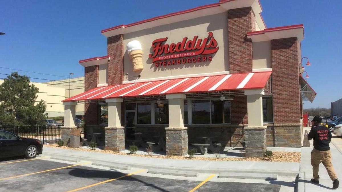 Freddy’s is now open at 8071 N.W. Roanridge Road in the Northland.