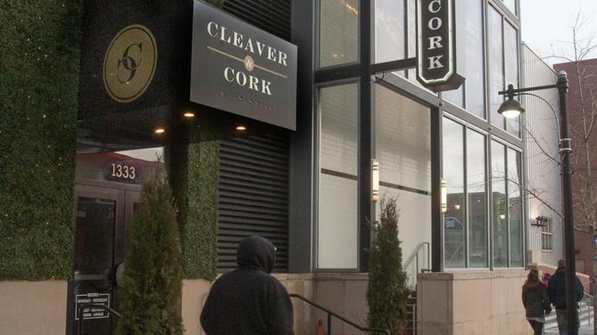 Cleaver & Cork , 1333 Walnut St. in the Kansas City Power & Light District.