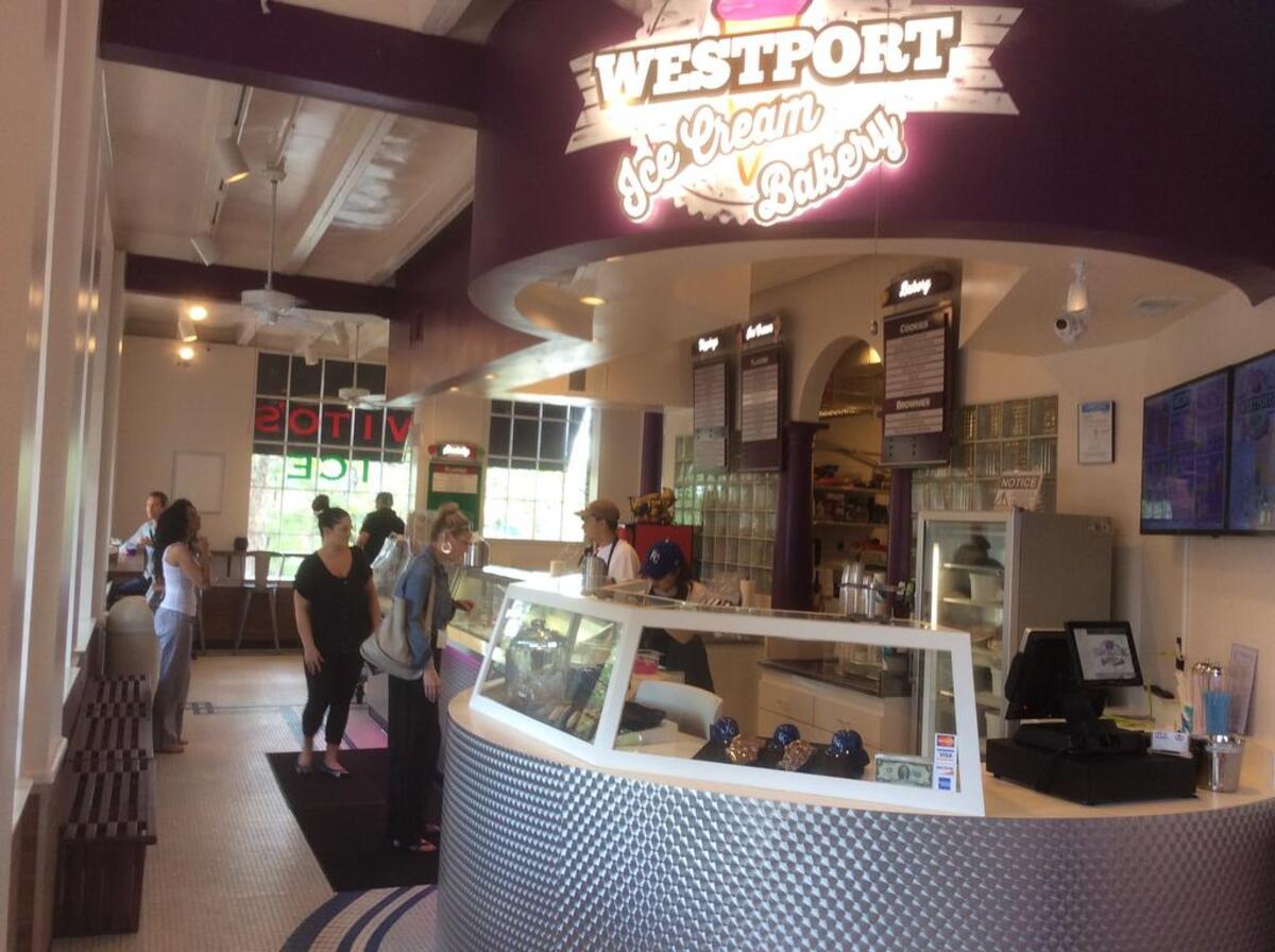 Westport Ice Cream Bakery is in the former Murray’s Homemade Ice Cream spot in Westport.