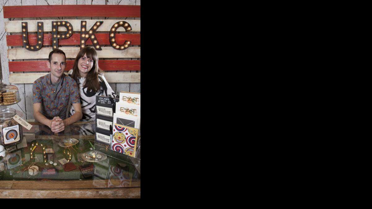 
Savannah Northcraft and Britton Turnbull are co-owners of Urban Provisions General Store selling home goods and specialty foods in the East Bottoms, 2616 Guinotte Ave., next to the Local Pig.
