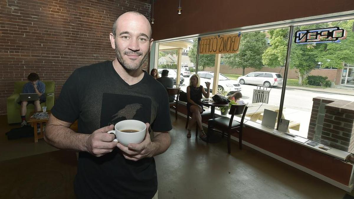 Zach Moores is owner of Crows Coffee, 304 E. 51st St.