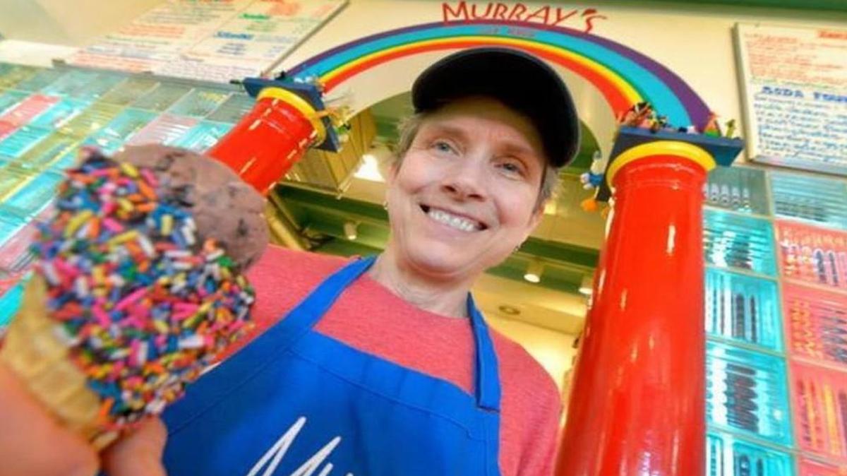 “As long as I can keep making ice cream, Murray’s will keep going,” said owner Murray Nixon in 2014.