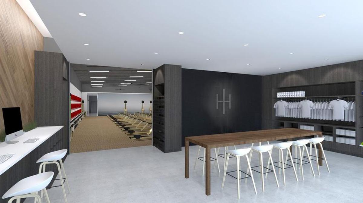 A rendering of the new Leawood Health House.
