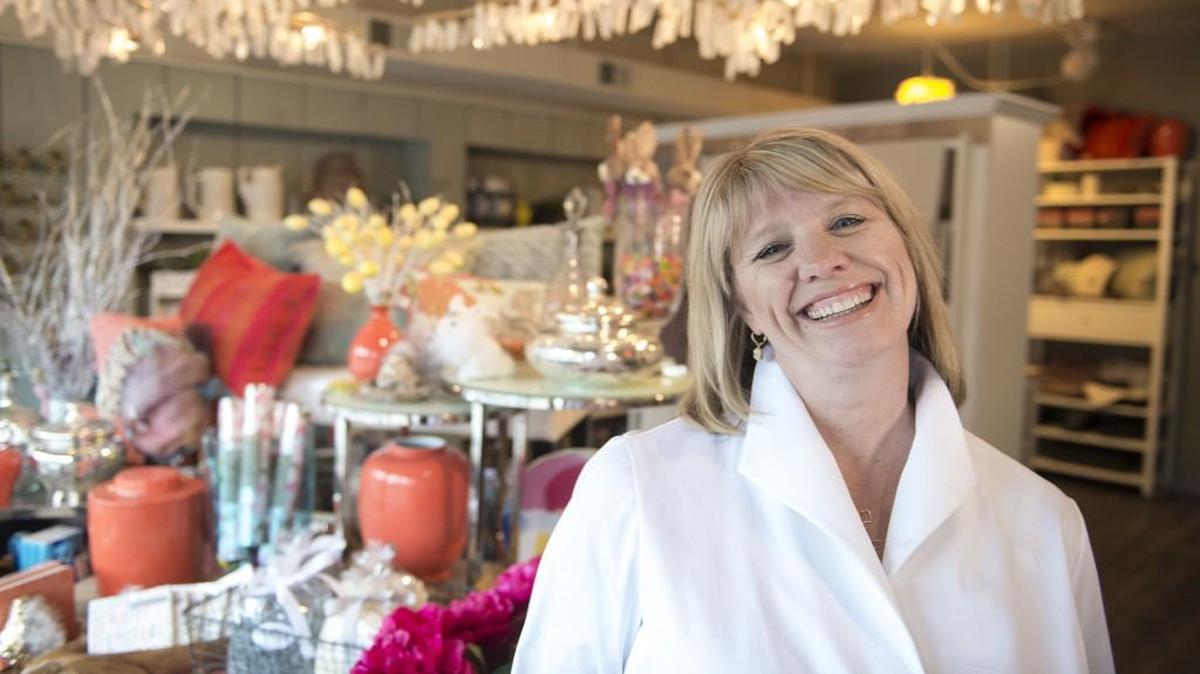 Mary Schulte says she tries everything she sells because she wants to be able to tell customers how to use things.