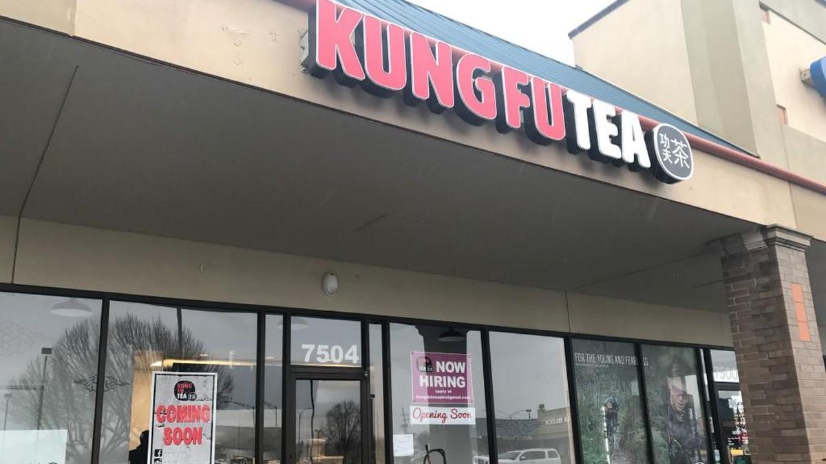 Kung Fu Tea is scheduled to open later this month.