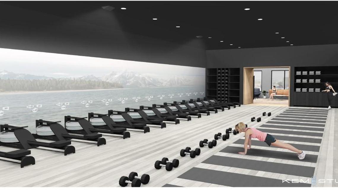 The new Health House will have a video wall that will display high-quality imagery of flowing water, changing based on the group’s performance.