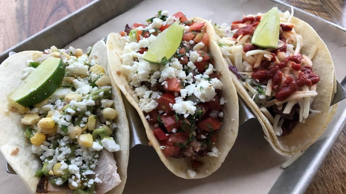 Scott’s Kitchen offers a variety of barbecue tacos, including pulled pork, turkey, burnt ends and house-made chorizo sausage.