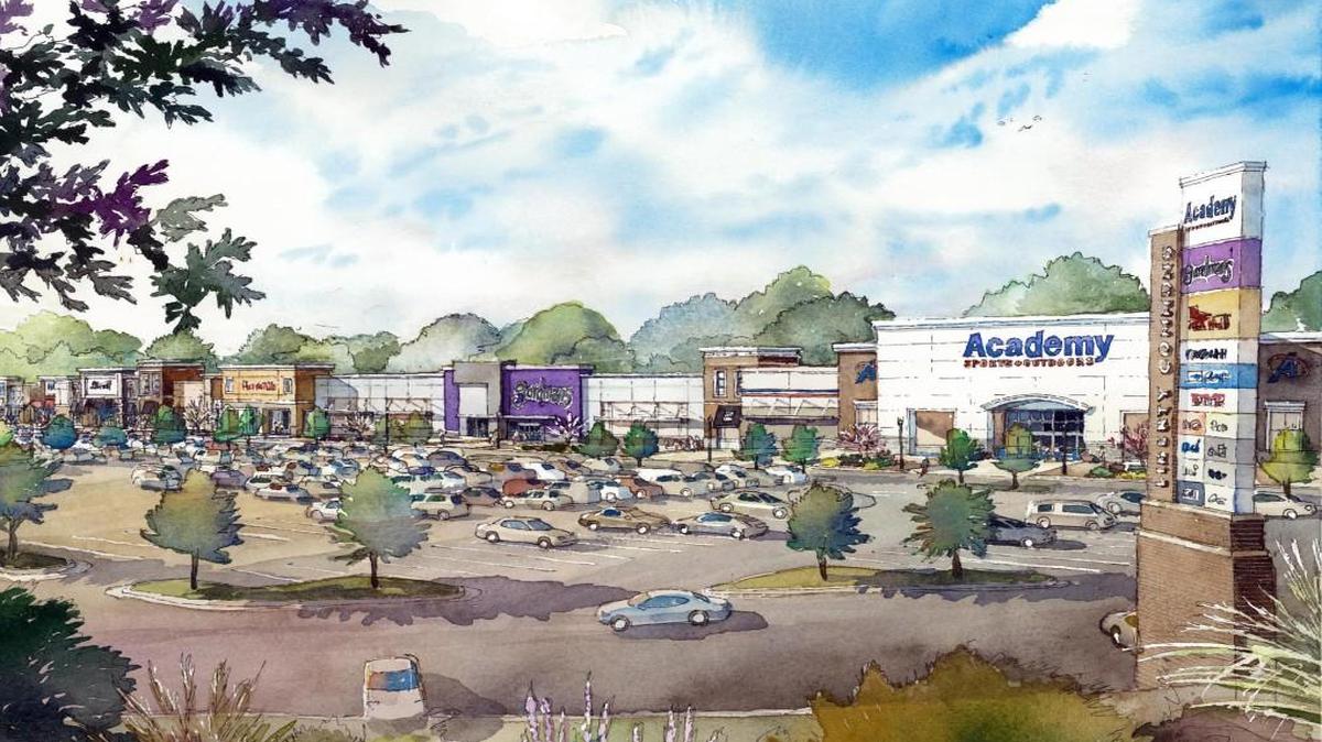 A rendering of the new Liberty Commons.