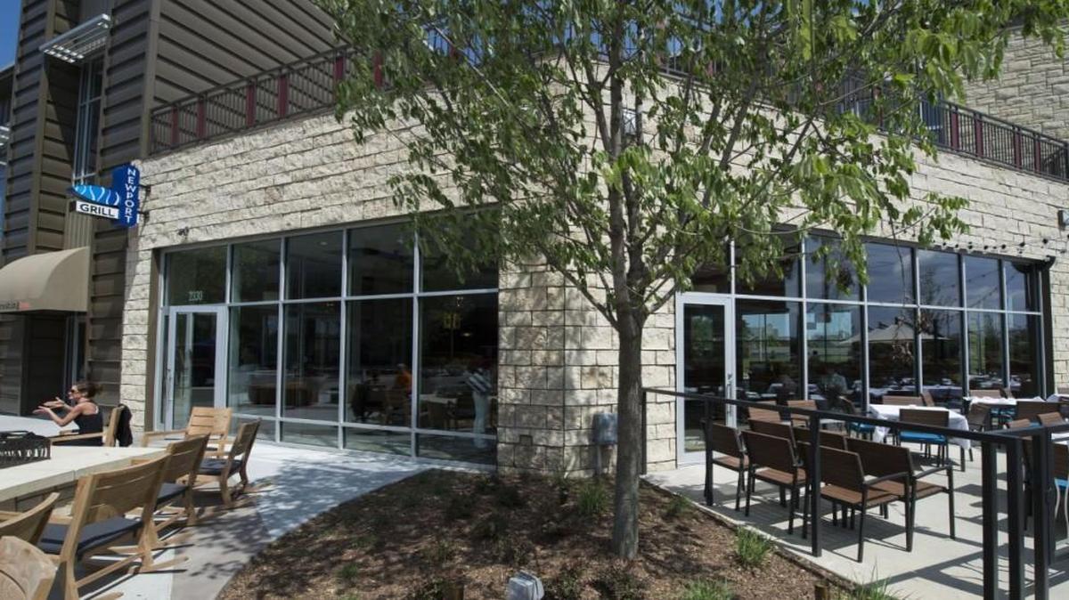 Newport Grill opened in Prairiefire in May 2014, along with sister restaurant Paradise Diner.