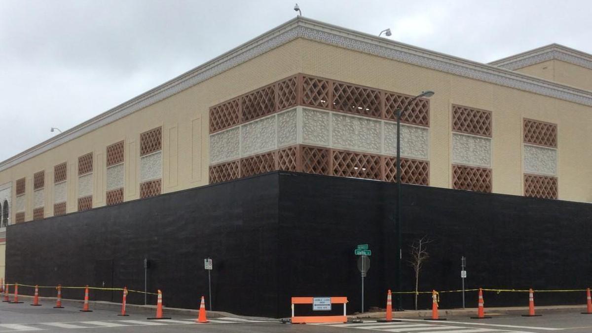 Plaza 211, now under construction in the former Halls building on the Country Club Plaza.